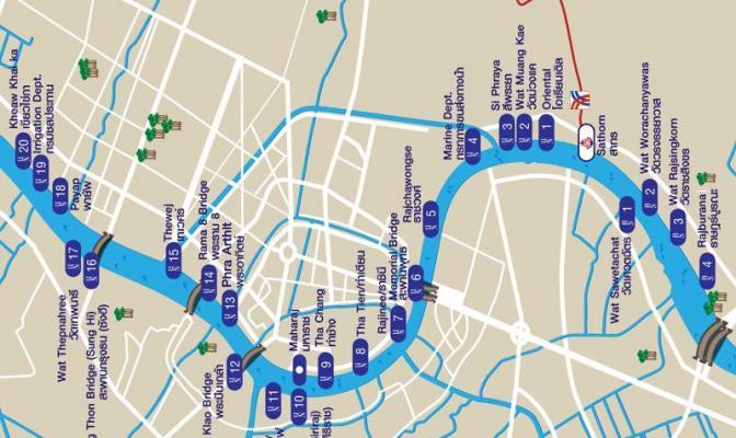 Речной транспорт в Бангкоке — схемы, карты, расписания и цены Речные трамваи в бангкоке